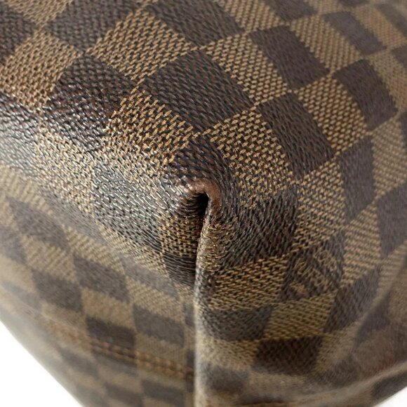 LOUIS VUITTON Jena MM Ebene Damier Tote Bag Damier Canvas - Picture 9 of 16